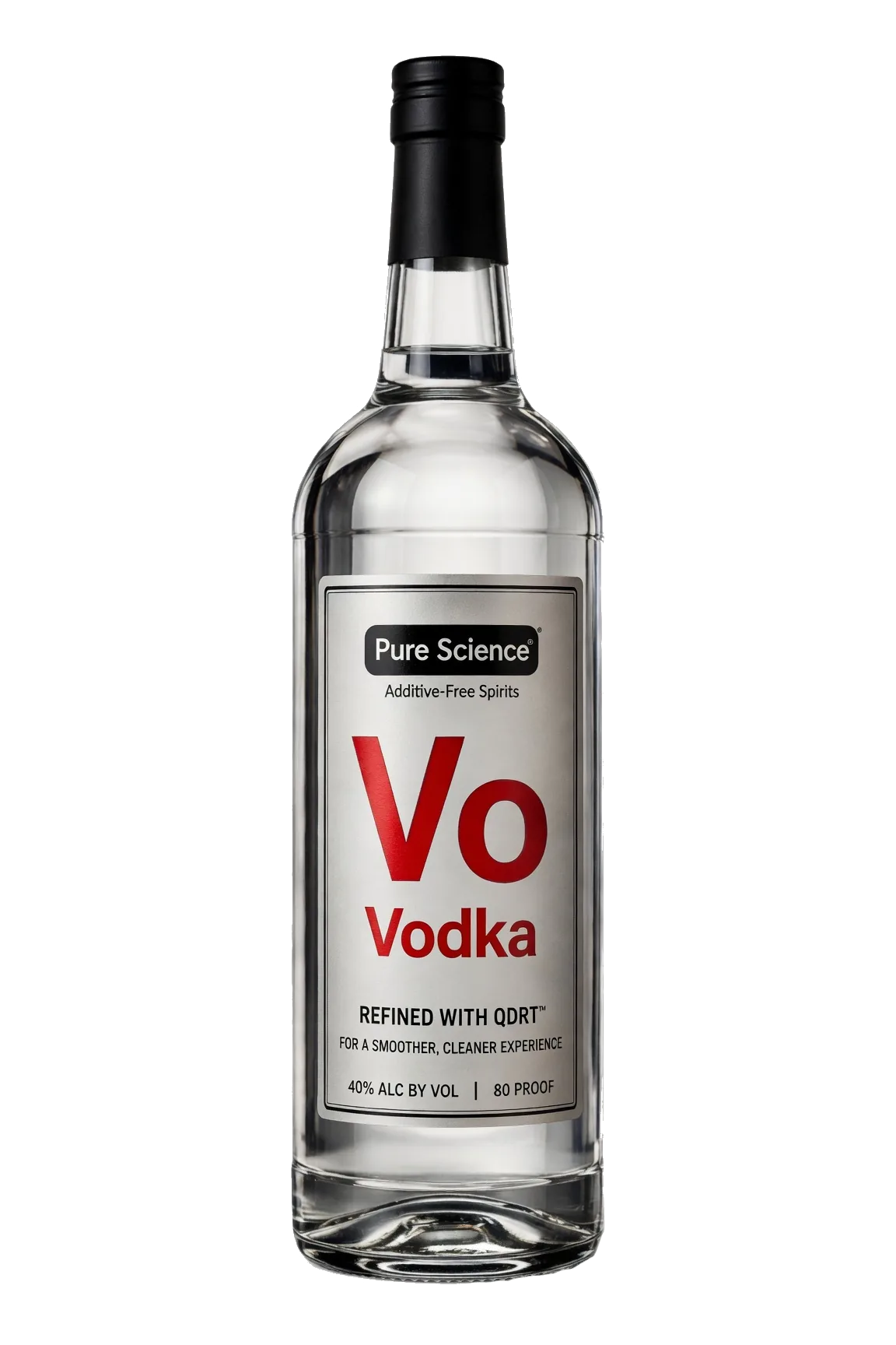 Pure Science Vodka bottle